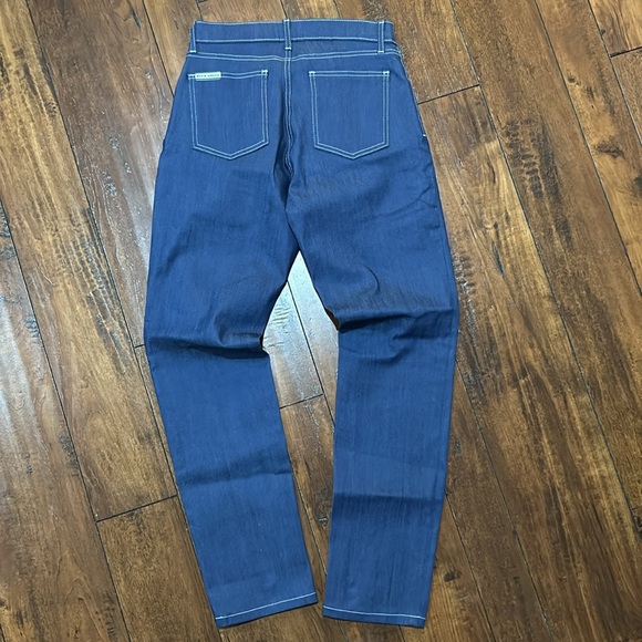 NWOT Blue Delta Dark Wash Raw Denim Jeans - Picture 2 of 12